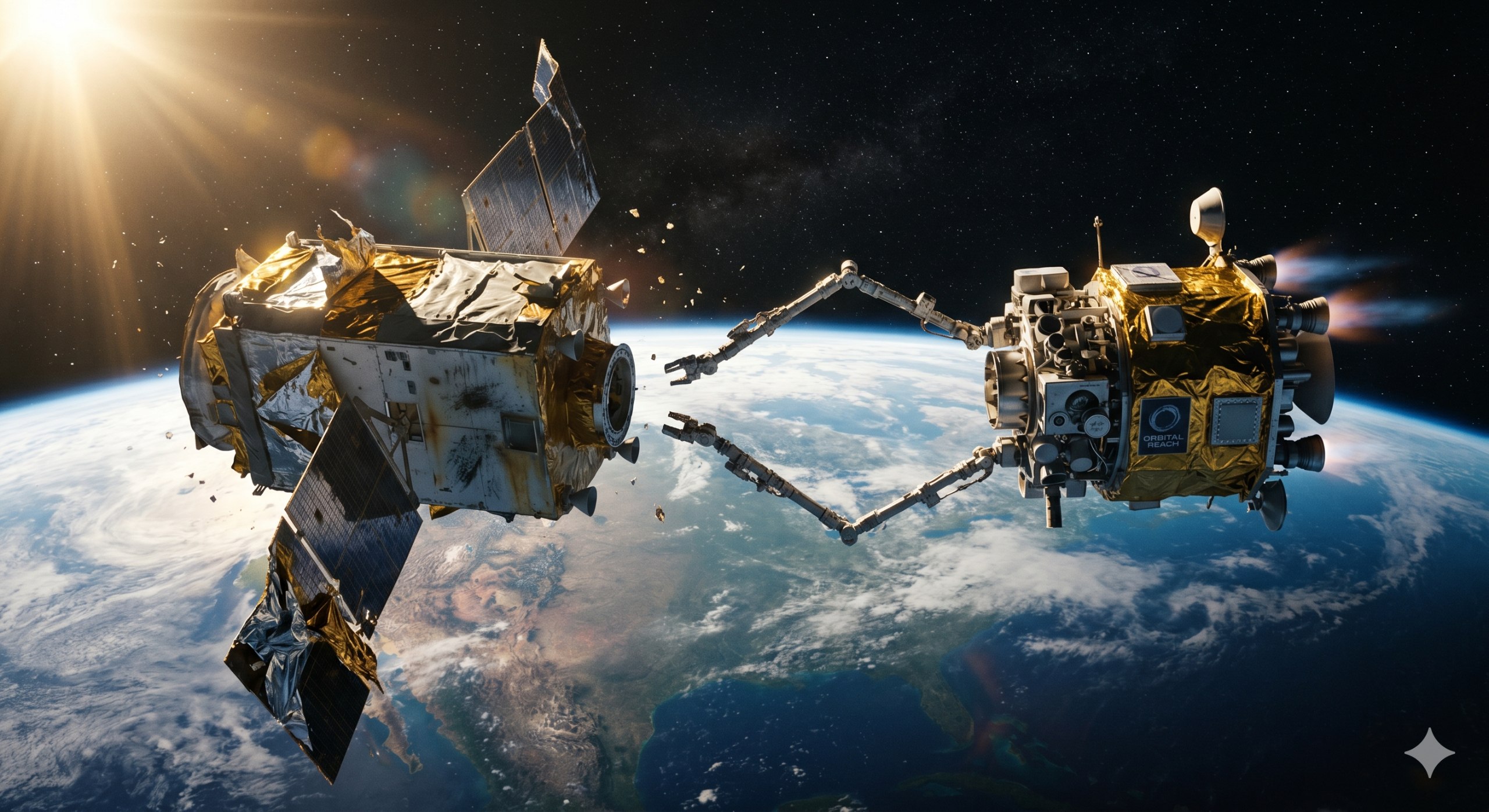 Astroscale完成首個商業太空碎片移除任務 開創軌道經濟新紀元