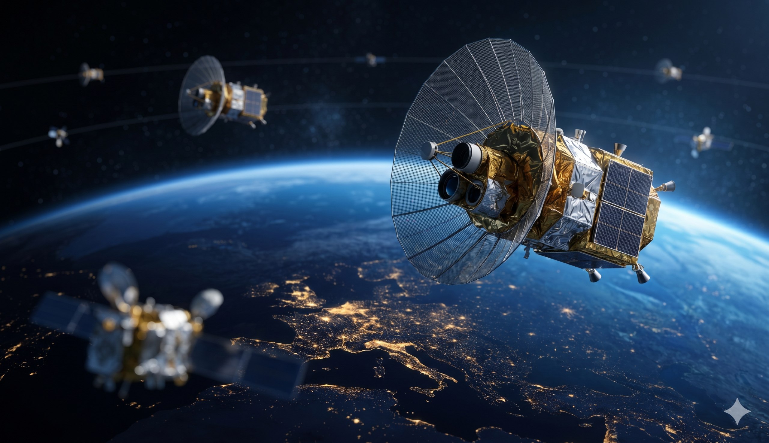 合成孔徑雷達衛星商業化：全天候地球觀測新時代