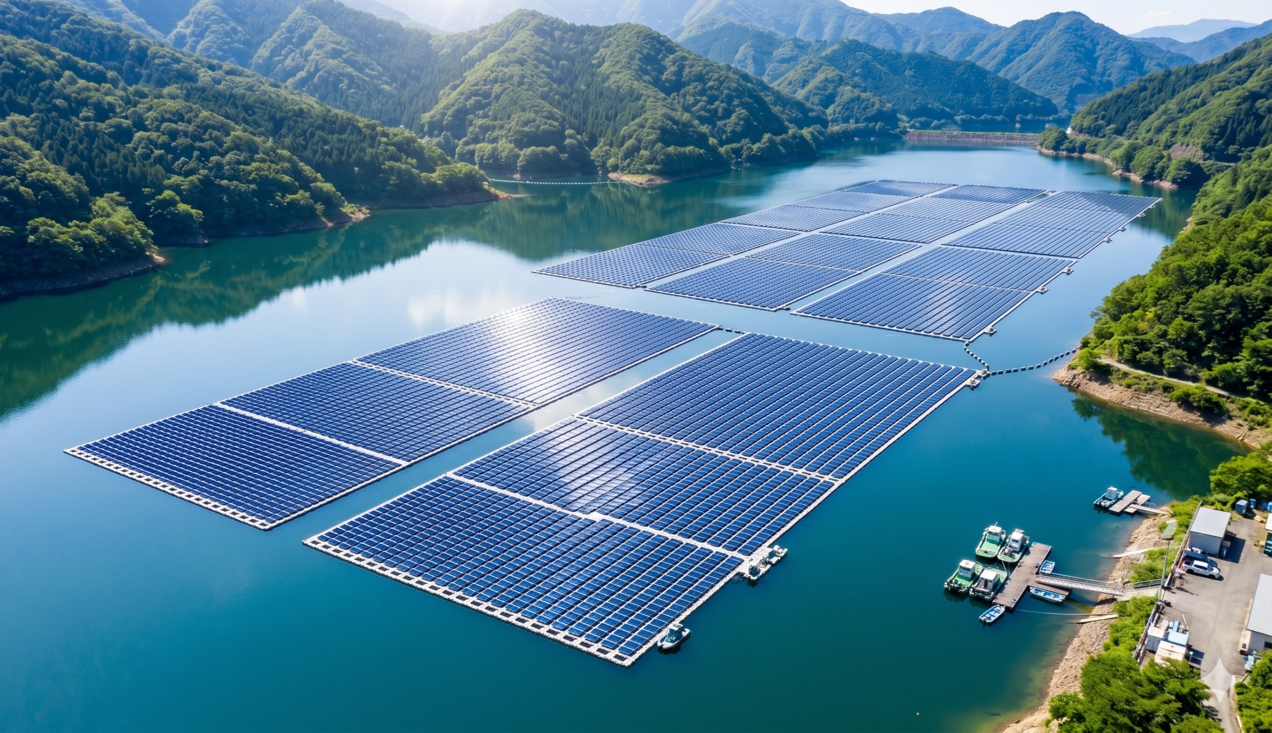 漂浮太陽能電站：水面上太陽能的下一個增長點