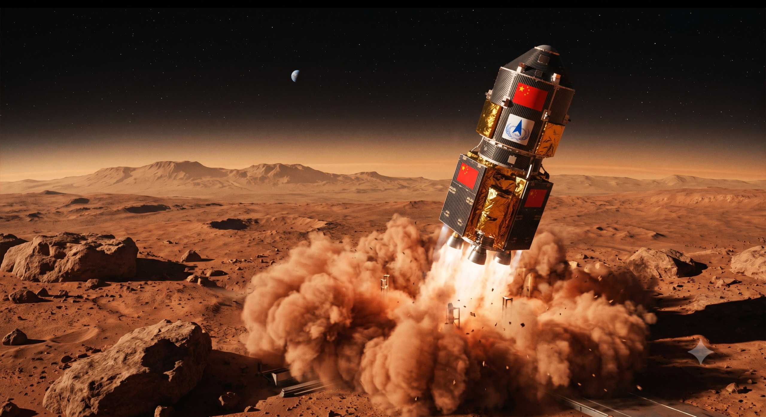 Tianwen-3 Mars Sample Return: Ascender Engine Ignites Successfully
