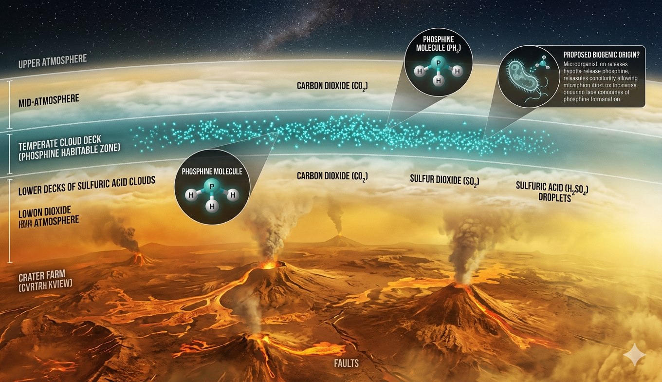 金星生命探測新證據：磷化氫再次被確認存在